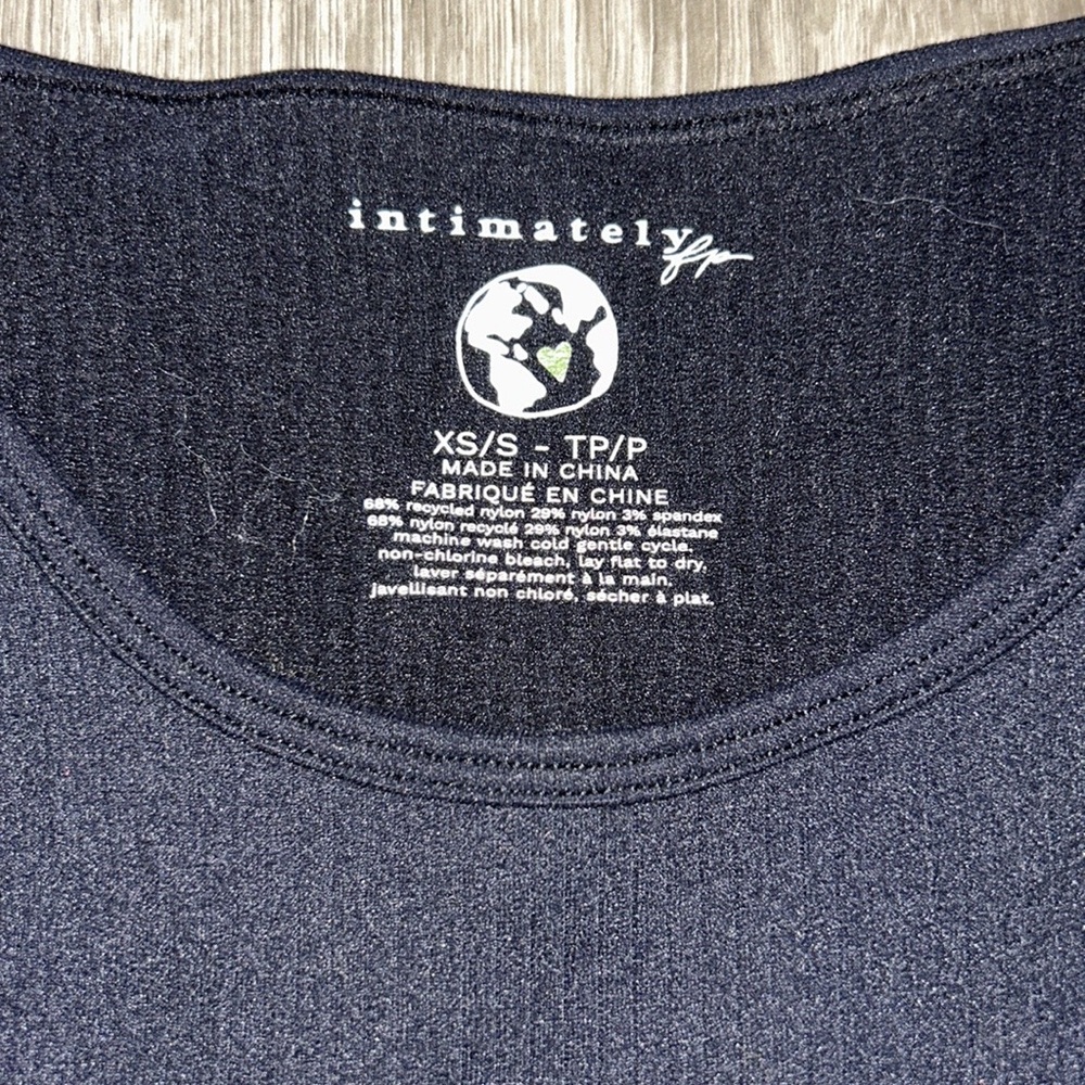 NWOT Free people XYZ Recycled Baby Tee - Picture 8 of 8